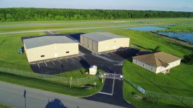 North Hangars Looking East