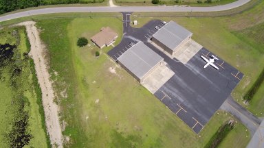 North Hangars Looking West