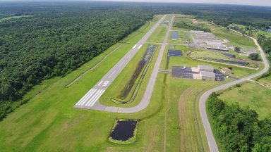 Tri-County Airport looking South Southeast